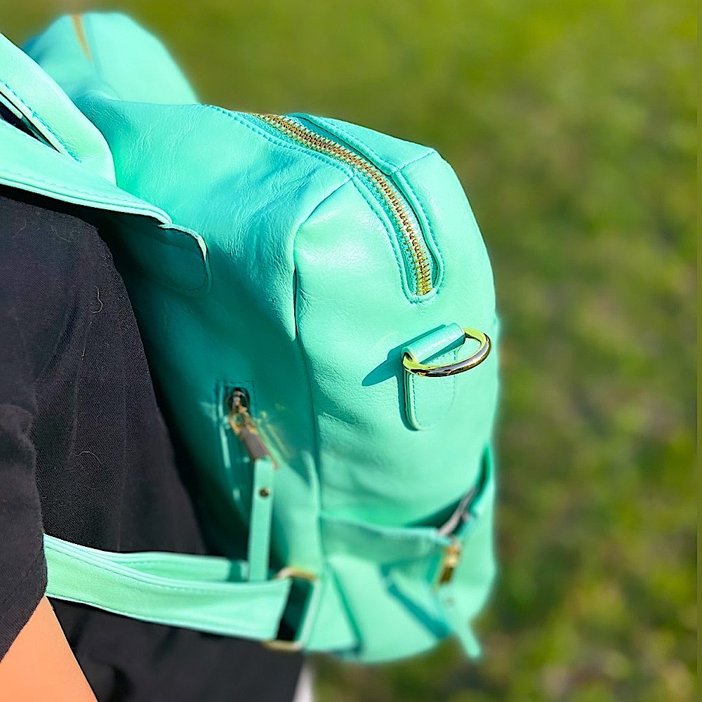 🆕🩵CLASSY CLOTH: MINT Backpack - Picture 4 of 7